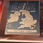 RSGB call book from 1951 in the Science Museum in London